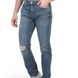 True Religion Geno Renegade Relaxed Slim Fit Jean in Tune in Rips
